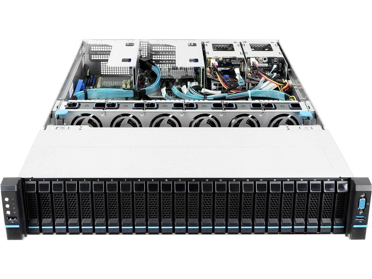 ASRock Rack Rm23724-C622lm/22E 2U Rackmount Server Barebone Lga 3647 Intel C622 DDR4 2933