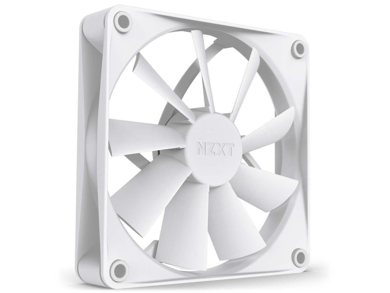 NZXT Aer F120Q White - High Performance Airflow Fans - Single