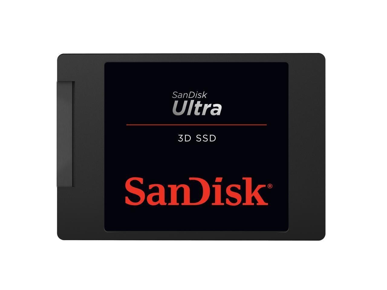 SanDisk Ultra 2.5" 500GB Sata Iii 3D Nand Internal Solid State Drive (SSD) SDSSDH3-500G-G26