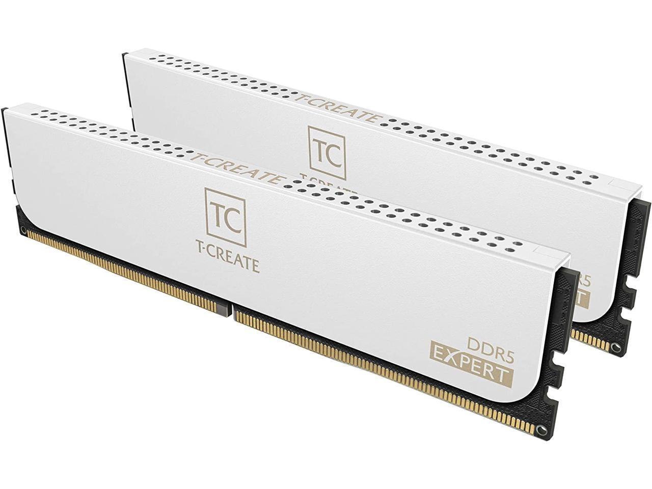 Team Group T-Create Expert 96GB (2 X 48GB) 288-Pin PC Ram DDR5 6800 (PC5 54400) Desktop Memory Model CTCWD596G6800HC36DDC01