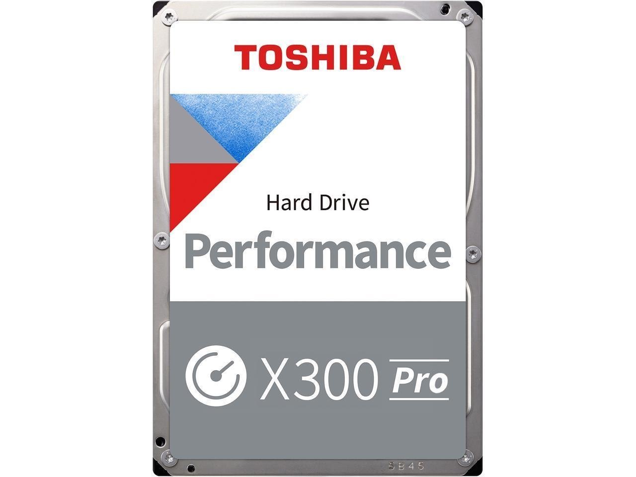 Toshiba X300 Pro HDWR51GXZSTB 16TB 7200 RPM 512MB Cache Sata 6.0Gb/s 3.5" Internal Hard Drive