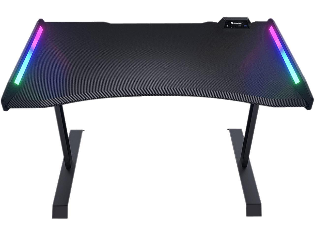 Cougar Mars 120 49" Gaming Desk With Dazzling Argb Lighting Effects And Ergonomic Design