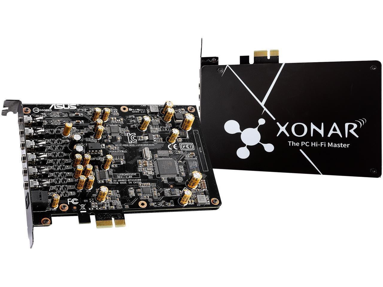 Asus Xonar Ae 7.1 Channels 24-Bit 192KHz Pci Express X1 Interface Sound Card