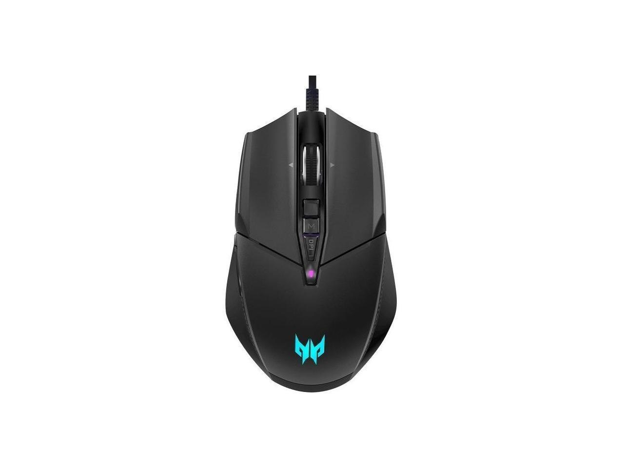 Acer Predator Cestus 335 Gaming Mouse - Cable - Black - Usb 2.0 - 19000 Dpi - Scroll Button - 10 Button(S) - 10 Programmable Button(S) With PixArt 3370 Sensor