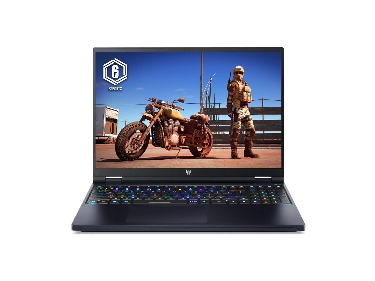 Acer Predator Helios 16 PH16-71 PH16-71-71AV 16" Gaming Notebook - WQXGA - Intel Core i7 13th Gen i7-13700HX - 16 GB - 1 TB SSD - English Keyboard - Abyss Black