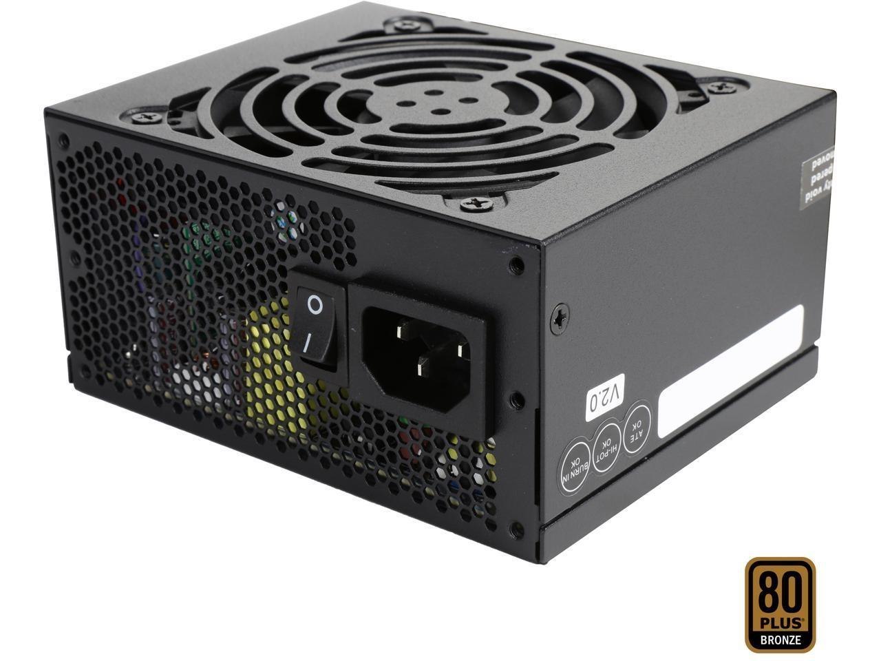 SilverStone SFX Series SST-ST30SF-V2 300 W SFX 80 Plus Bronze Certified Active PFC Power Supply