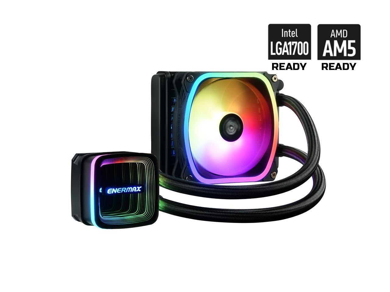 Enermax Aquafusion Adv 120 Argb Aio Cpu Liquid Cooler