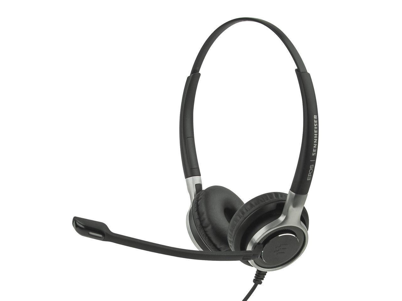 Sennheiser Epos Sennheiser SC 660 504553 Binaural On-Ear Wired Usb Headset W/ Microphone