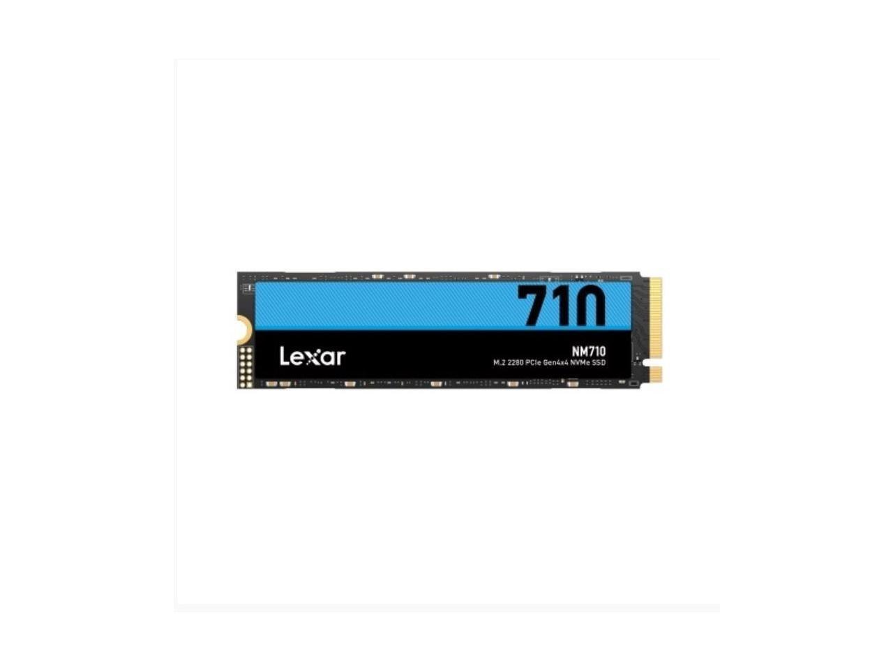 Lexar SSD Lnm710x002t-Rnnnu 2TB NM710 M.2 2280 PCle Gen4x4 NVMe SSD Retail