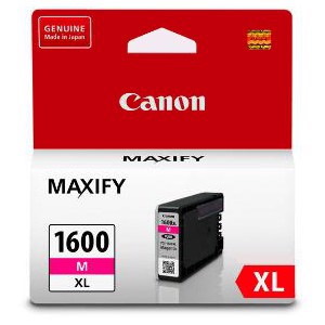 Canon PGI1600XLM Original High Yield Inkjet Ink Cartridge - Magenta Pack