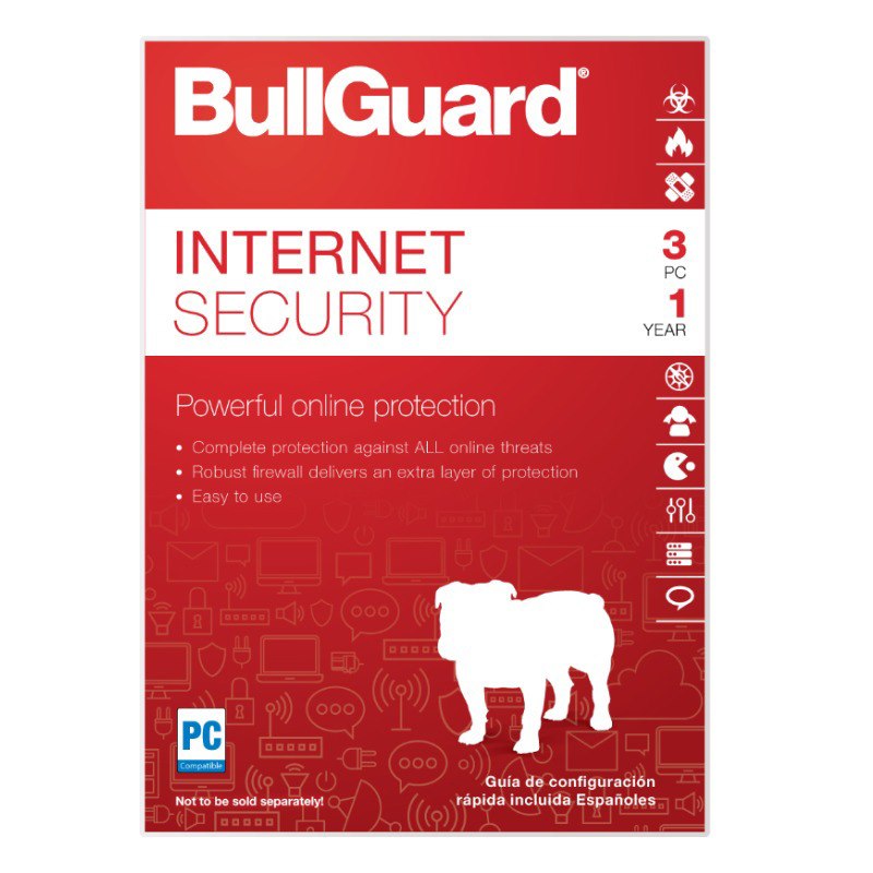 Bullguard Oem 3PC, 1 Year Internet Security - Oem [No Media]