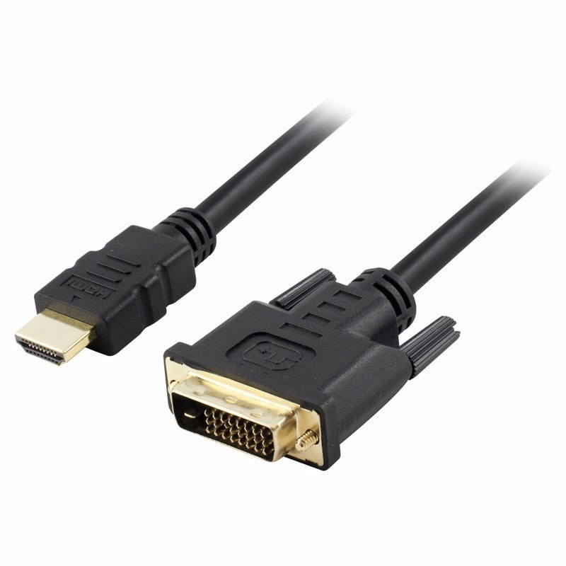 Blupeak HDDV02 2M Hdmi Male To Dvi Male Cable