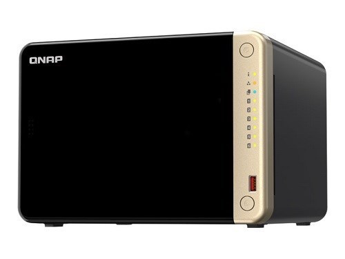 Qnap 6-Bay Desktop Nas, Intel Celeron N5105/N5095 Quad-Core, 8GB Ram ( Max 16GB), 2 X M.2 2280 PCIe Gen 3 X1 Slots, 2 X 2.5GbE, 1 X Hdmi 2.0