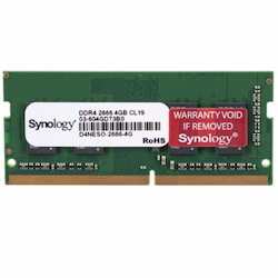 Synology 4GB DDR4 Memory Module For DS-20+ Series Nas