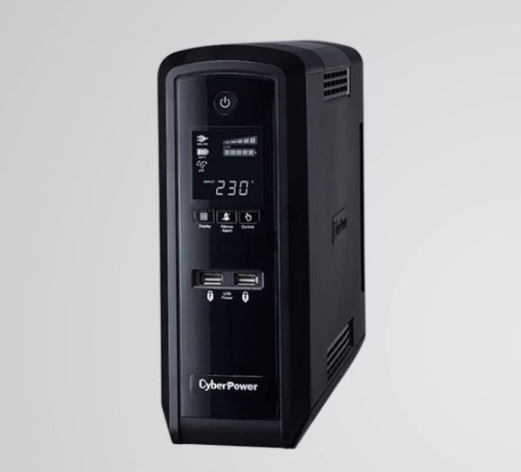 CyberPower PFC Sinewave Series 1300Va/780W (10A) Tower Ups With LCD And 6 X Au Outlets -(CP1300EPFCLCDa-AU)- 2 Years Adv. Replacement Incl. Int.Batteries