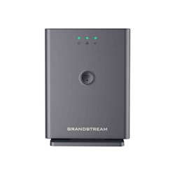 Grandstream DP752 Dect Base Station, Pairs W/ 5 DP Series Dect Handsets, Range Up To 400 Meters, Supports Push-to-Talk.