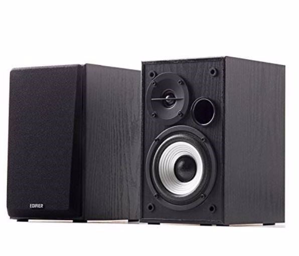 Edifier R980T Powered 2.0 Bookshelf Speakers - Studio-Quality Sound With Dual Rca Input Suitable For Desktops, Laptops, TV, Record Players And More