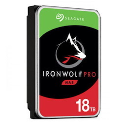 Seagate Ironwolf Nas Pro Internal 3.5" Sata Drive, 18TB, 6GB/S, 7200RPM, 5YR WTY