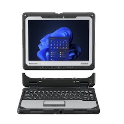 Panasonic Toughbook CF-33 MK3 I5-1245U vPro, 16GB 2666Mhz, 512GB SSD Opal, 12" QHD, Dual TS, Touchscreen, Backlit KBD, DPT, Wcam, W11P, 3YR Warranty