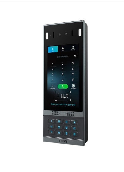 Fanvil I67 Face Recognition Door Phone, 7In Color Screen, Camera HD