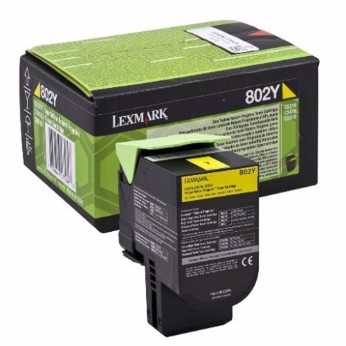 Lexmark C2360Y0 Yellow Return Program Toner 1K For C2425DW MC2425DW