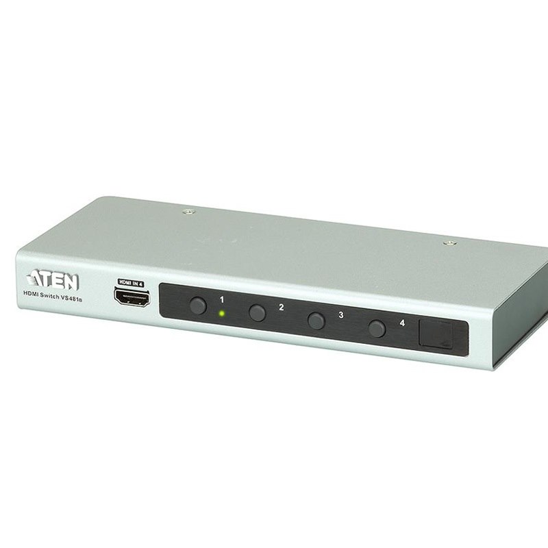 Aten VanCryst 4 Port Hdmi Video Switch (Support 4K X 2K, Auto Switching/Instant Switching)