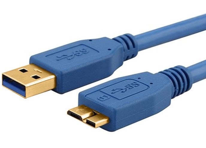 Astrotek Usb 3.0 Cable 3M - Type A Male To Micro B Blue Colour ->Cbat-Usb3micro-Ab-2M LS