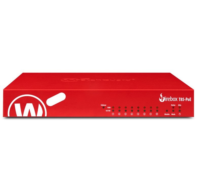 WatchGuard Firebox T85-PoE High Availability With 3-YR Standard Support (Au)