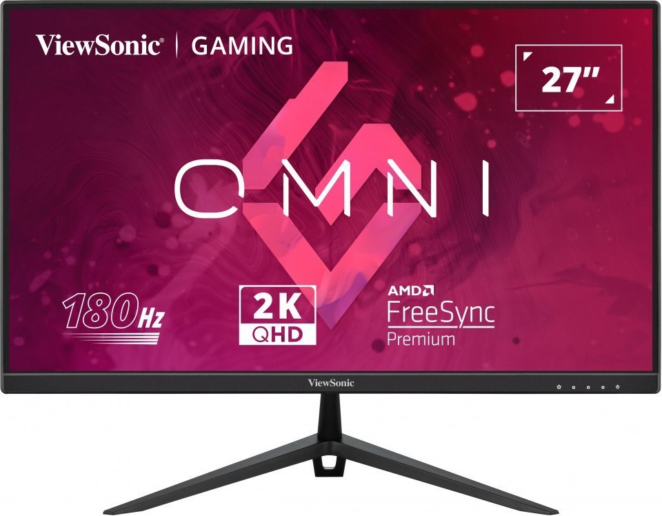ViewSonic VX2728-2K 27' 2K QHD, 0.5MS, 165HZ Super Clear Ips, HDR10, DP, Hdmi, Adaptive SYNC, Vesa ClearMR Certified, Speakers Office & Gaming Monitor