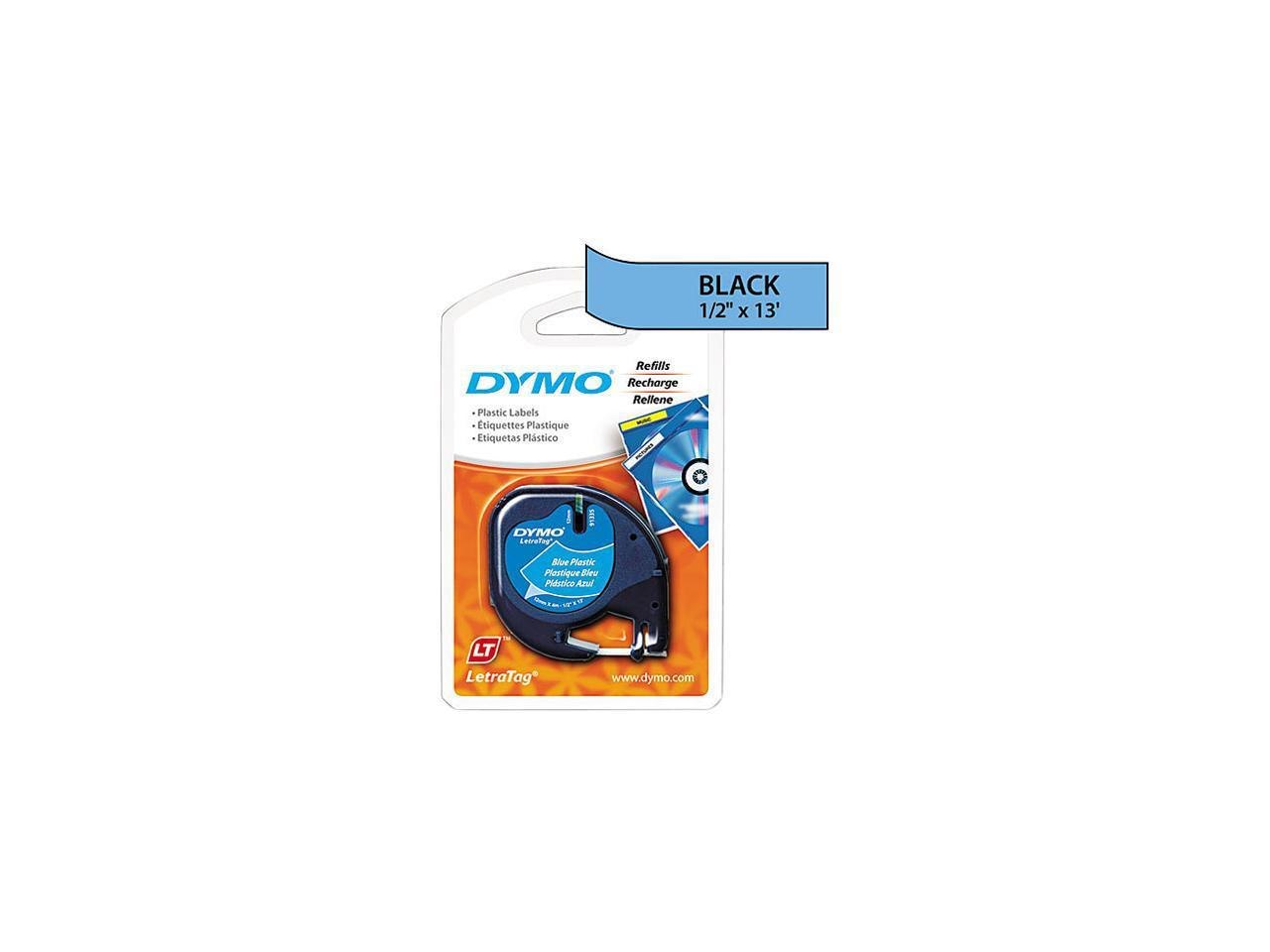 Dymo 91335 Black Print / Ultra Blue