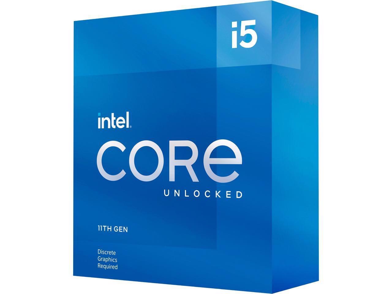 Intel Core i5 (11th Gen) i5-11600KF Hexa-core (6 Core) 3.90 GHz Processor - Retail Pack