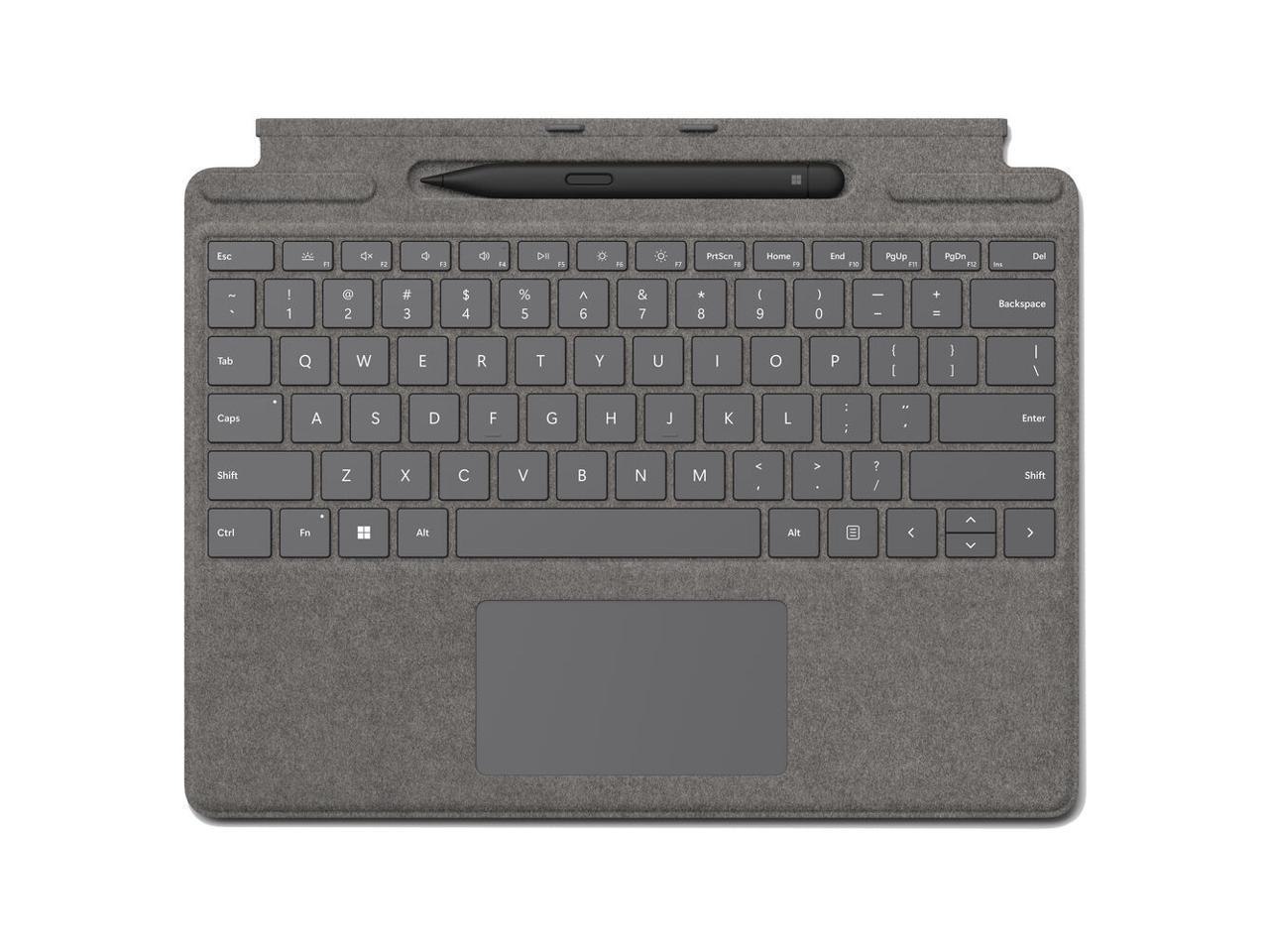 Microsoft Surface Pro Signature Keyboard with Slim Pen 2 - Platinum