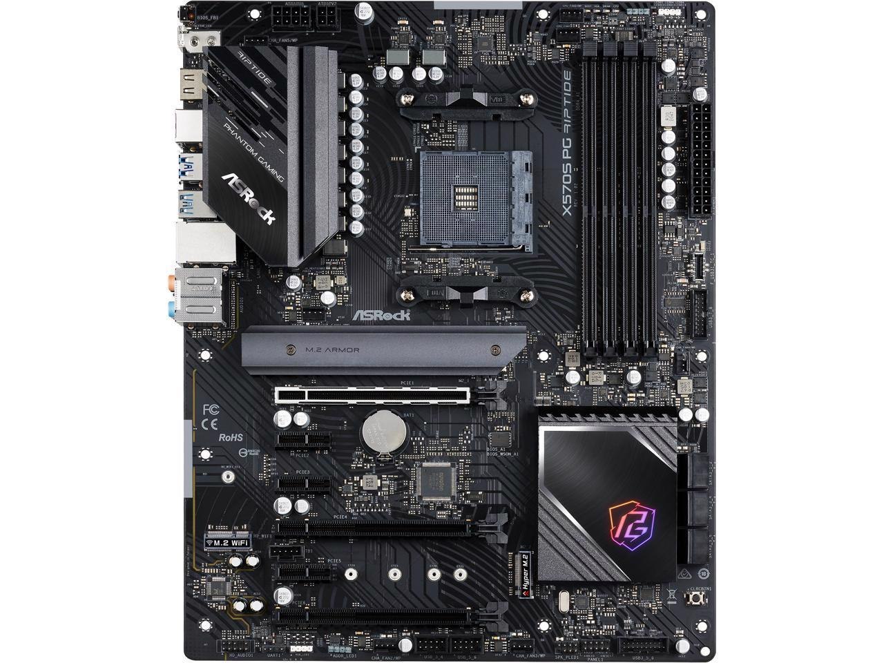 ASRock X570S PG Riptide Am4 Amd X570 Sata 6Gb/s Atx Amd Motherboard