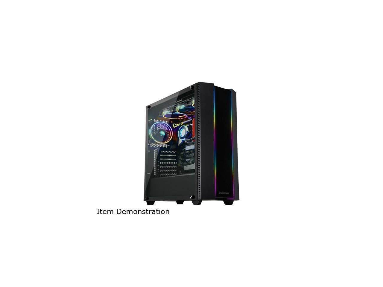 Enermax Makashi Ii MKT50 Full Tower Gaming PC Case With Addressable RGB Lighting