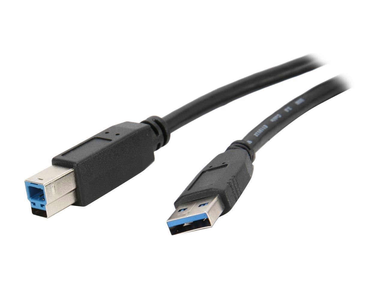 Nippon Labs Usb3-6Ab 6 FT. Usb 3.0 Type A Male To B Male 6FT Cable For Printer And Scanner