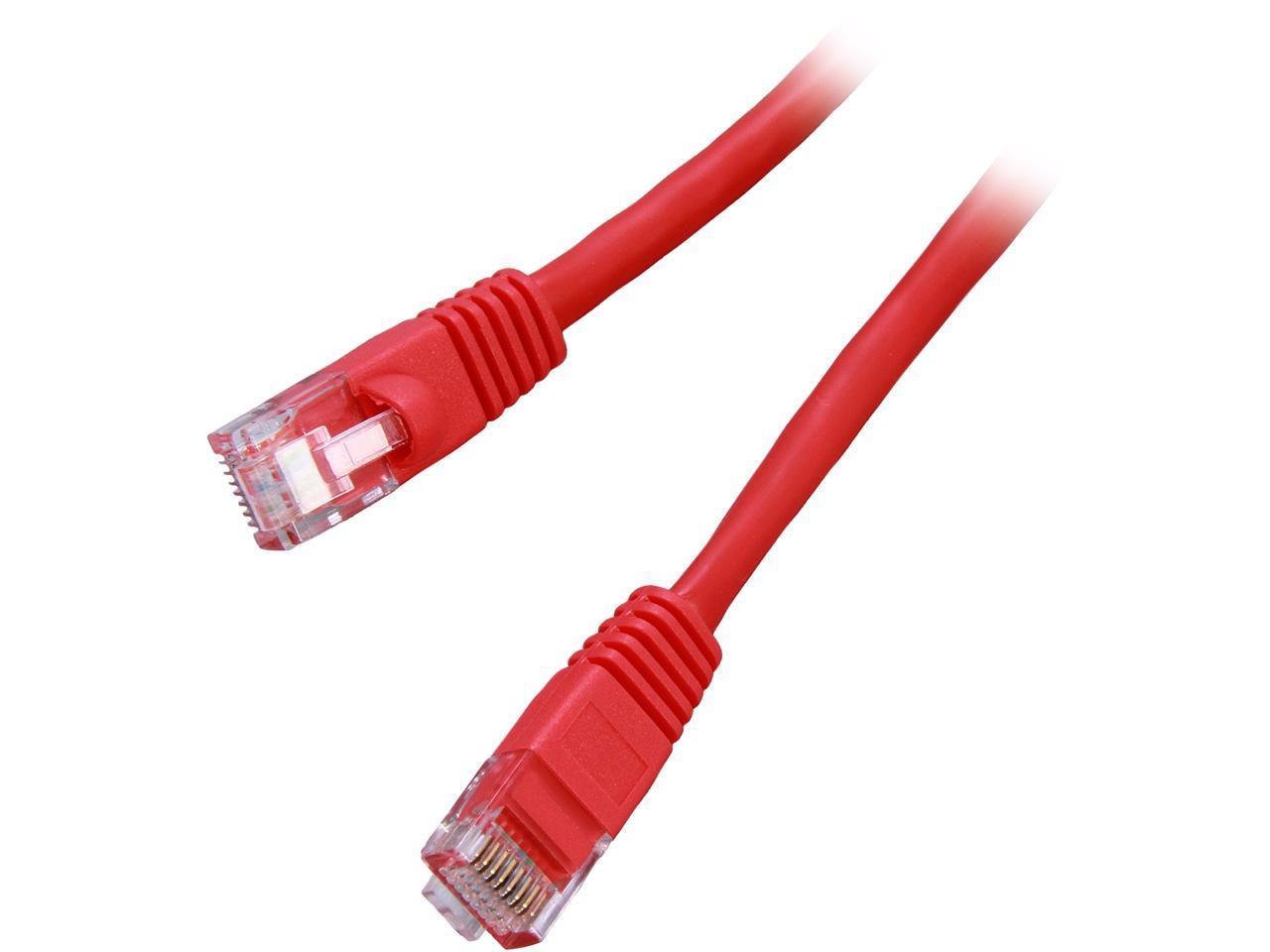 Rosewill Cy-Cat5e-02-Rd 2 FT. Cat 5E Red 350Mhz Utp Network Cable