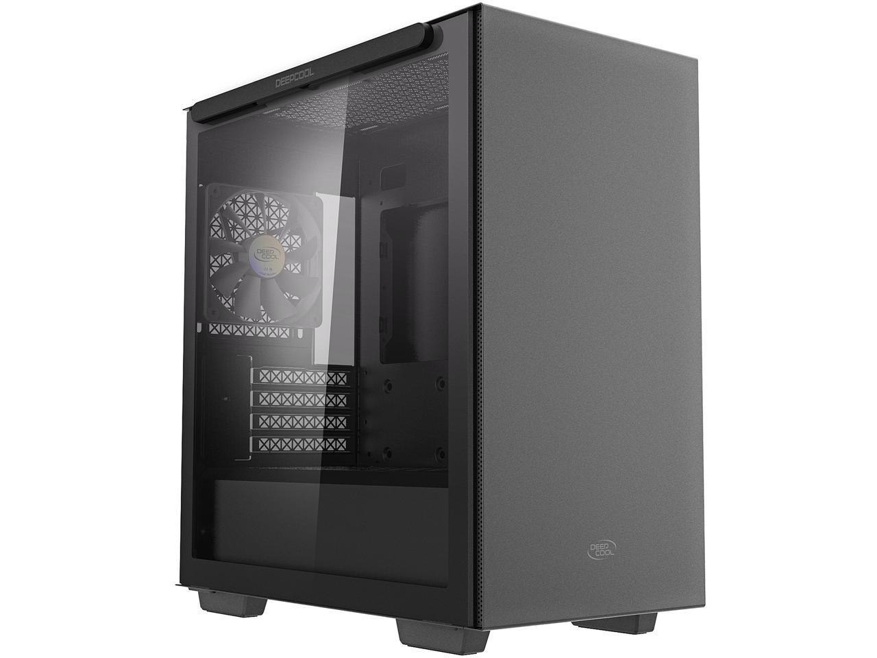 Deepcool Macube 110 Black Black Abs / SPCC / Tempered Glass Micro Atx Tower Computer Case