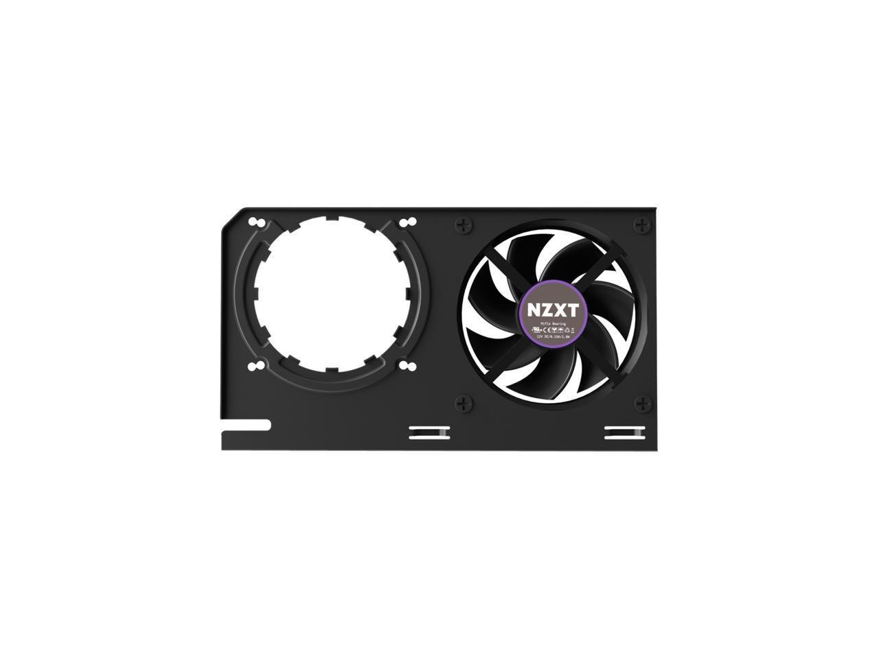 NZXT Kraken G12 - Gpu Mounting Kit For Kraken X Series Aio - Enhanced Gpu Cooling - Amd And Nvidia Gpu Compatibility - Active Cooling For VRM - Black