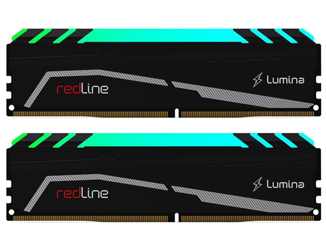 Mushkin Enhanced Redline 32GB (2 X 16GB) 288-Pin DDR4 Sdram DDR4 3200 (PC4 25600) Desktop Memory Model Mla4c320gjjm16gx2