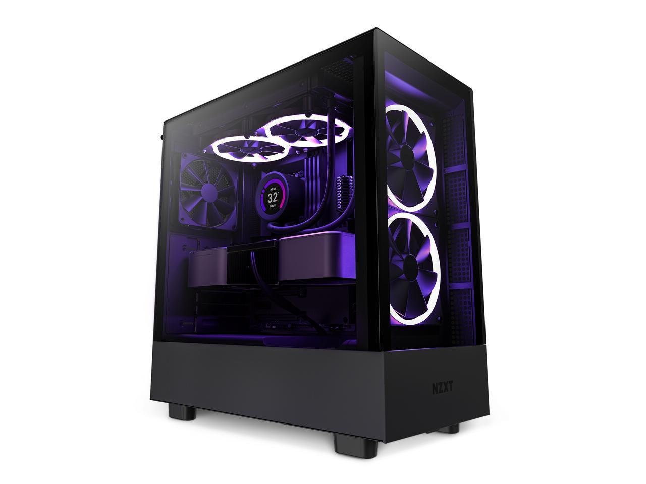 NZXT H5elite Mid TWR Black Atx