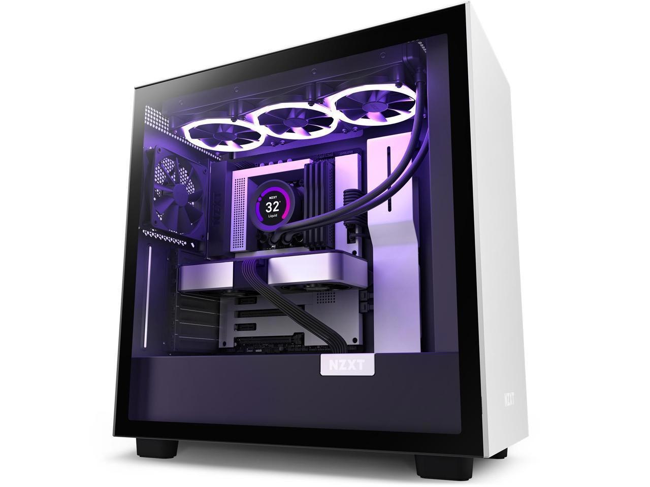 NZXT H7 Mid TWR Black & White