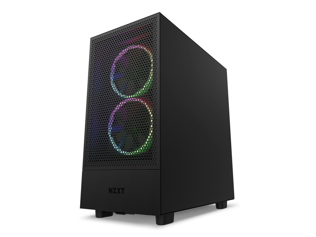 NZXT H5 Flow - All Black CC-H51FB-01 Black SGCC Steel