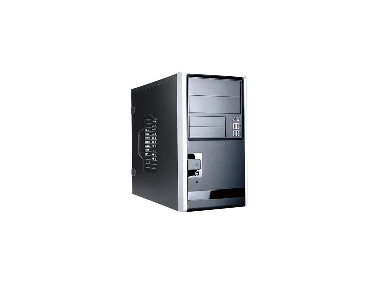 In Win Iw-Em013.Th350s3 Matx Mini Tower BK SL 350W 2 2 (2) Bays Usb 3.0 HD Audio