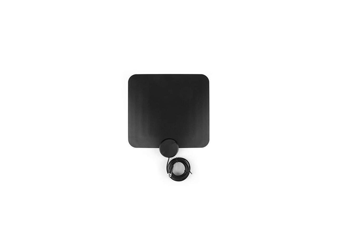 Aluratek Indoor HD Digital TV Antenna With Amplifier Signal Booster