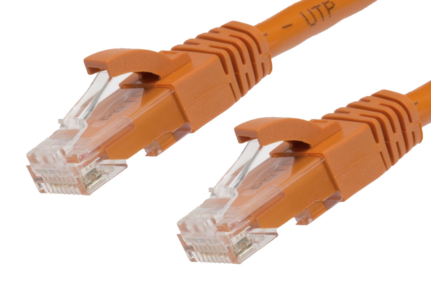 4Cabling 2.5M RJ45 Cat6 Ethernet Cable. Orange