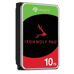 Seagate IronWolf Pro, Nas, Internal 3.5" HDD, 10TB, Sata 6Gb/s, 7200RPM, 256MB Cache, Limited 5 Year Warranty