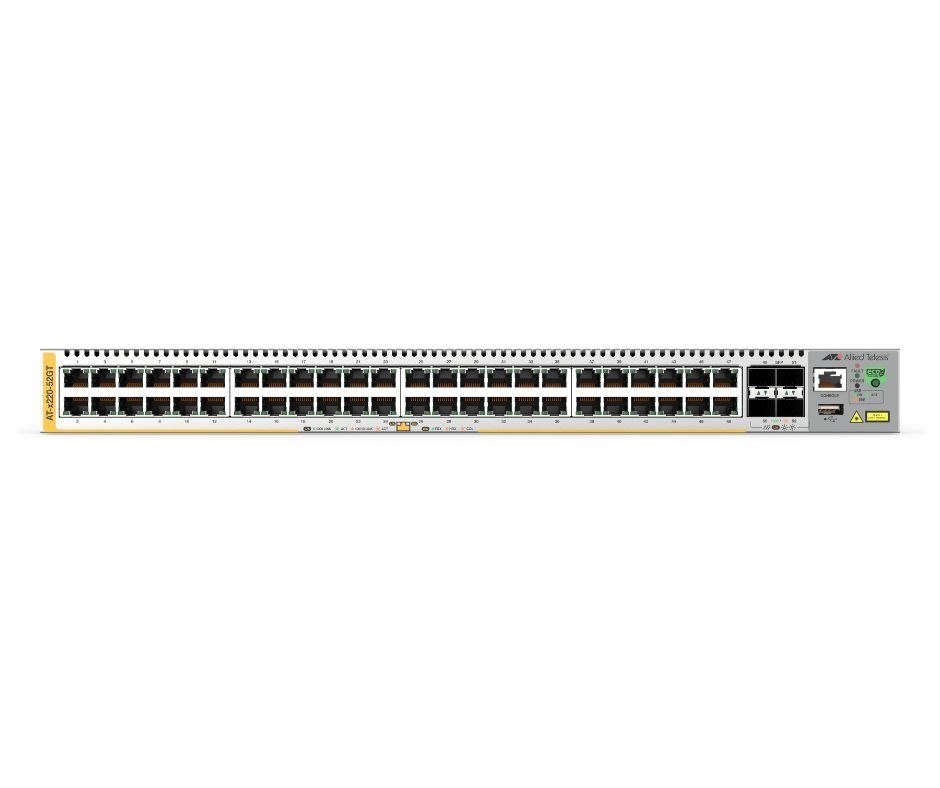 Allied Telesis | AT-x220-52GT-40 | 48 Port Gigabit Switch With 4 X SFP Ports And Single Fixed Psu