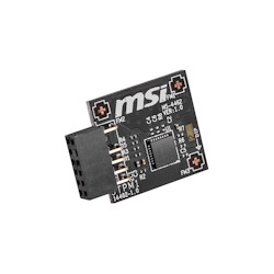Msi TPM 2.0 Module (MS-4462) Spi Interface, 12-1 Pin, Supports Msi Intel 400 Series Motherboards And Msi Amd 500 Series Motherboards