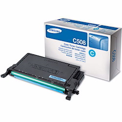 Samsung CLT-C508L Cyan Toner For CLP-620, 670ND,CLX- 6220FX, Yield 4000 Pages