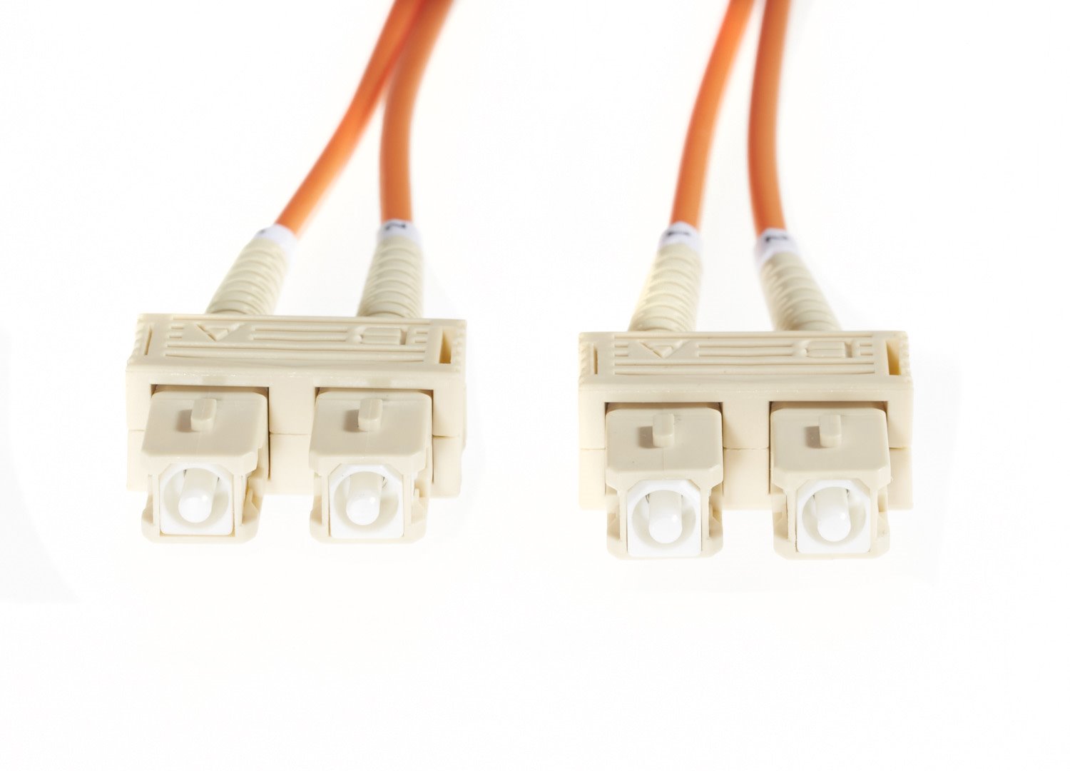 4Cabling 30M SC-SC Om1 Multimode Fibre Optic Cable: Orange